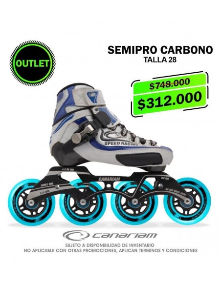Semipro Carbono (Talla 28)
