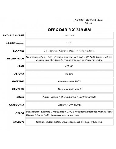 Patin Xpider Off Road